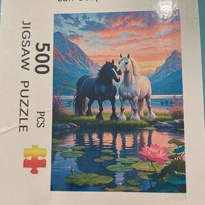 Scenic Horse Jigsaw Puzzle - 500 Pieces